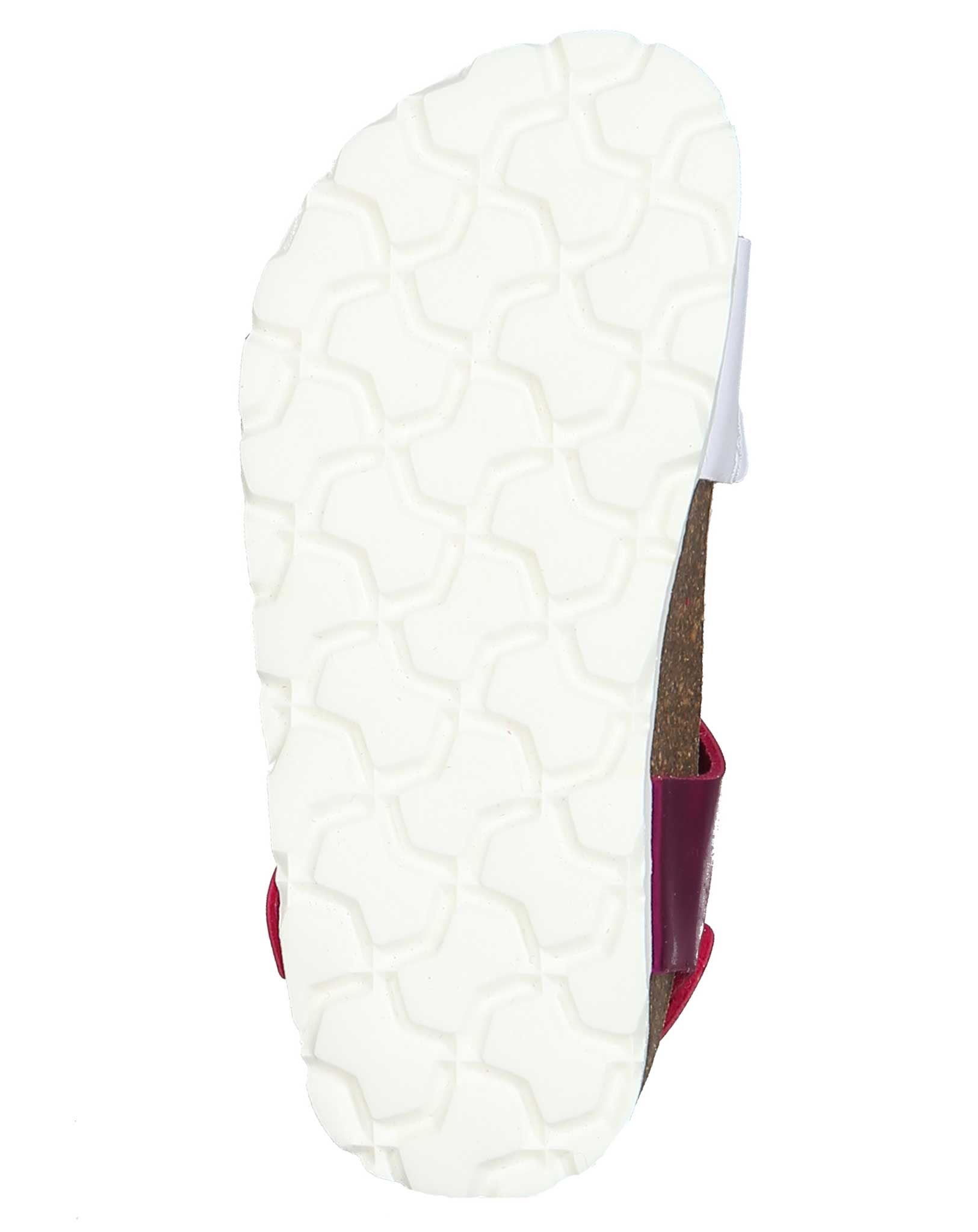 Klett-Sandalen PANDA in pink/weiß