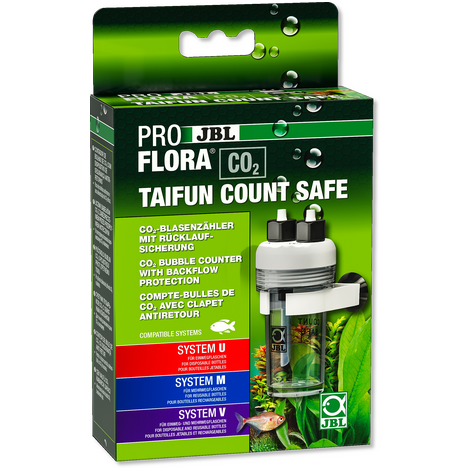 JBL Proflora Co2 Taifun Count Safe | CO2 bellenteller
