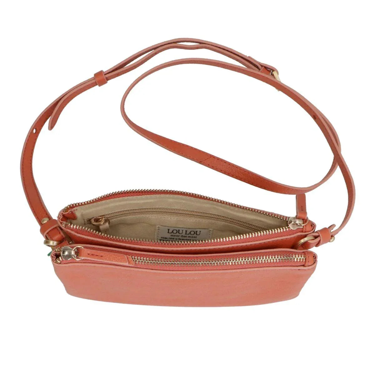 LouLou | Camille | Leren Crossbody tas