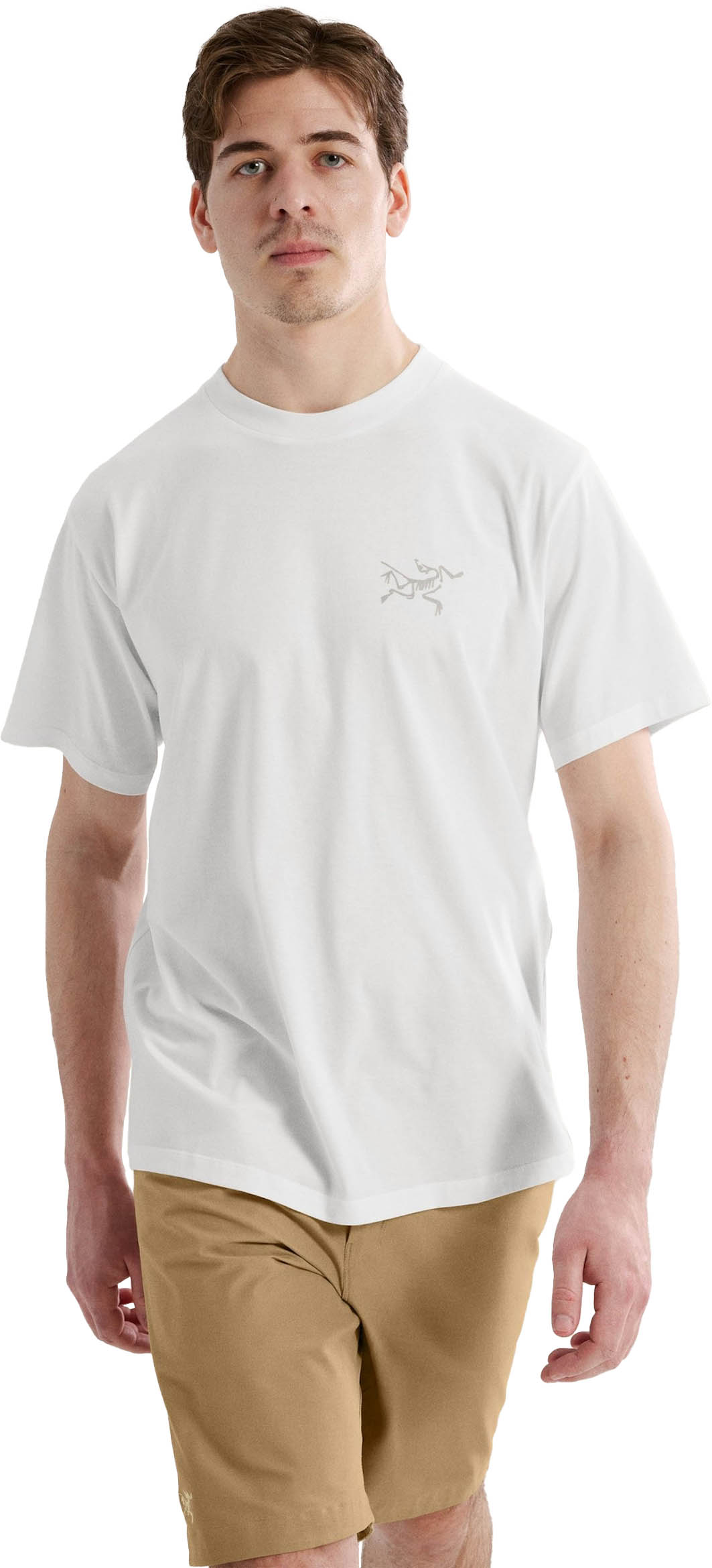 Kragg SL Cotton SS Herre White Light
