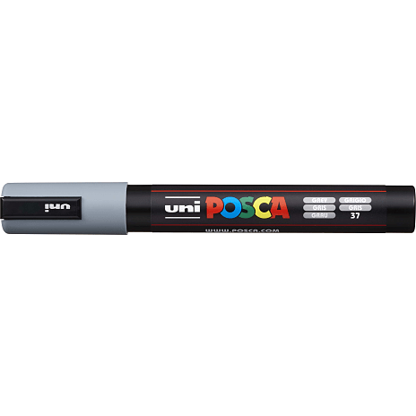 Posca PC5M vandbaseret tusch - grå