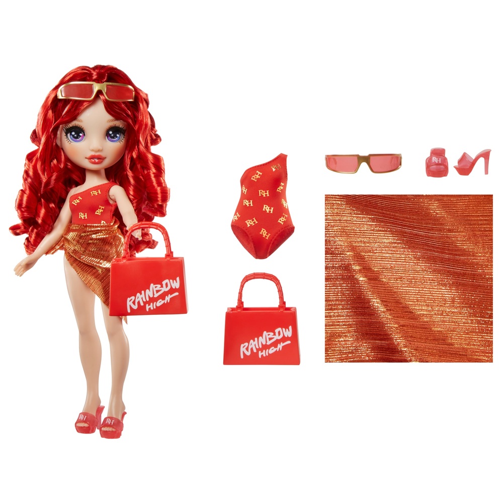 Rainbow High Swim & Style Ruby Fashion Doll