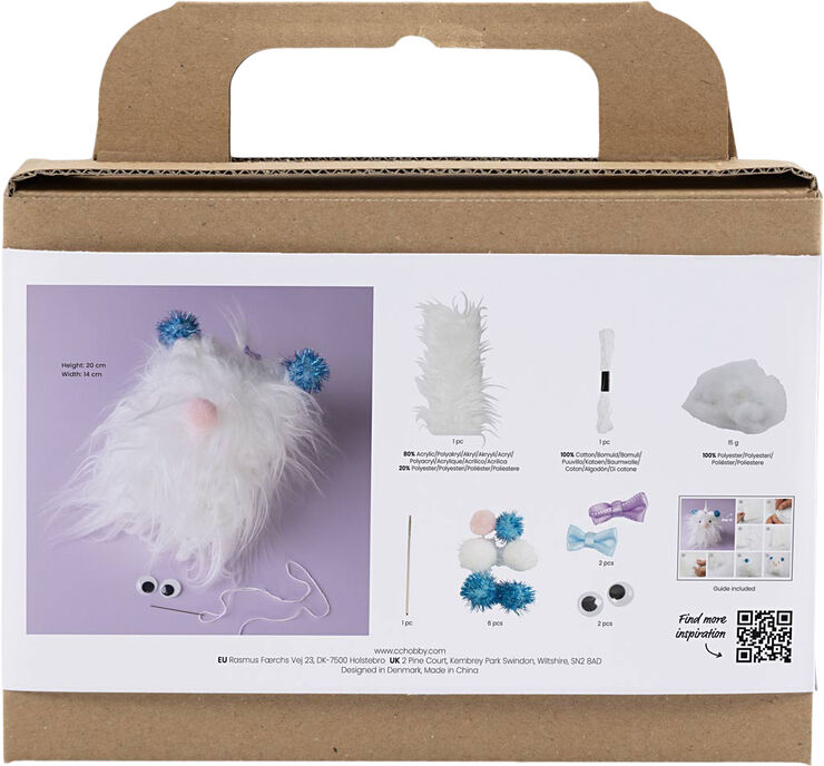 Creativ Company Mini DIY Kit Syning, Monster
