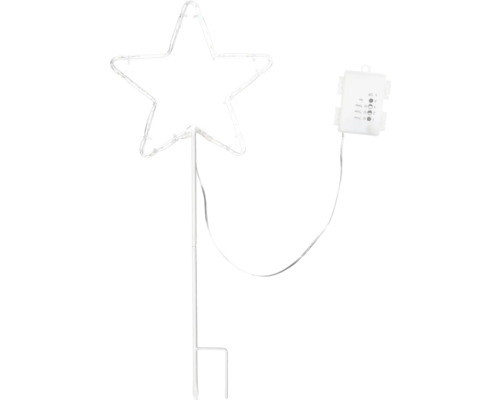 LED Decoratieve Lafiora Ster Stick Set, 42 stuks, 61,5 cm, Warm Wit