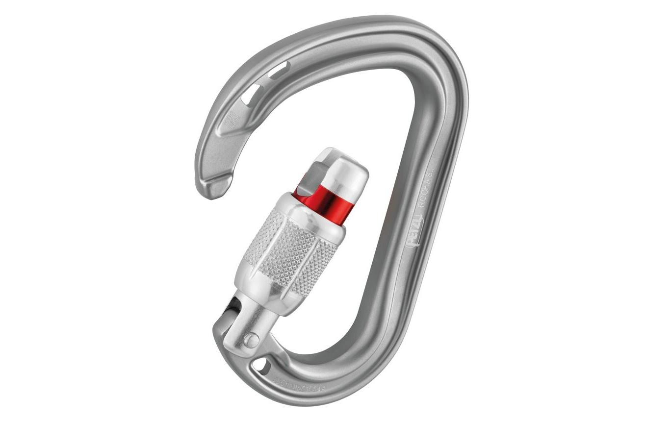 Rocha Screw-Lock Carabiner, GrauVerriegelungskarabiner
