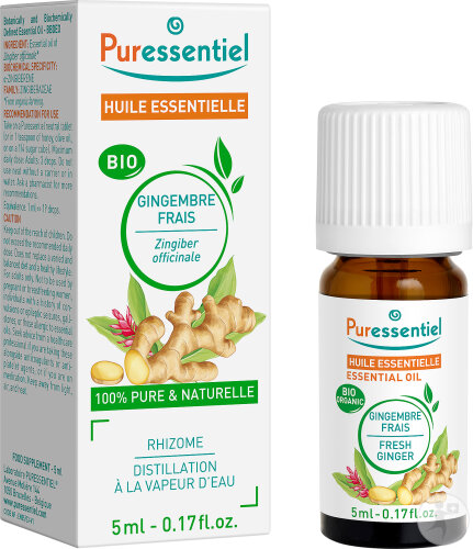 Puressentiel Gingembre Frais Bio Huile Essentielle 5ml