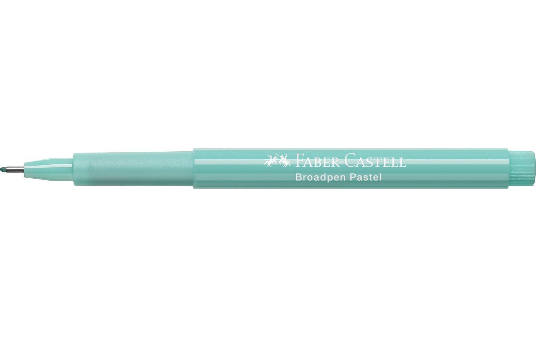 Fineliner Broadpen 1554 0.8 mm, PastelltürkisFaserschreiber für Schule, Beruf und Freizeit