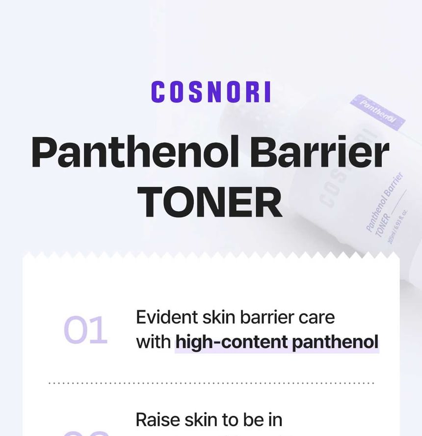 COSNORI - Panthenol Barrière Toner