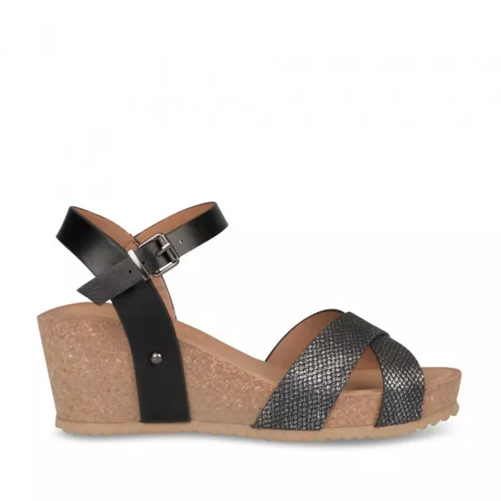 Sandales NOIR LADY GLAM