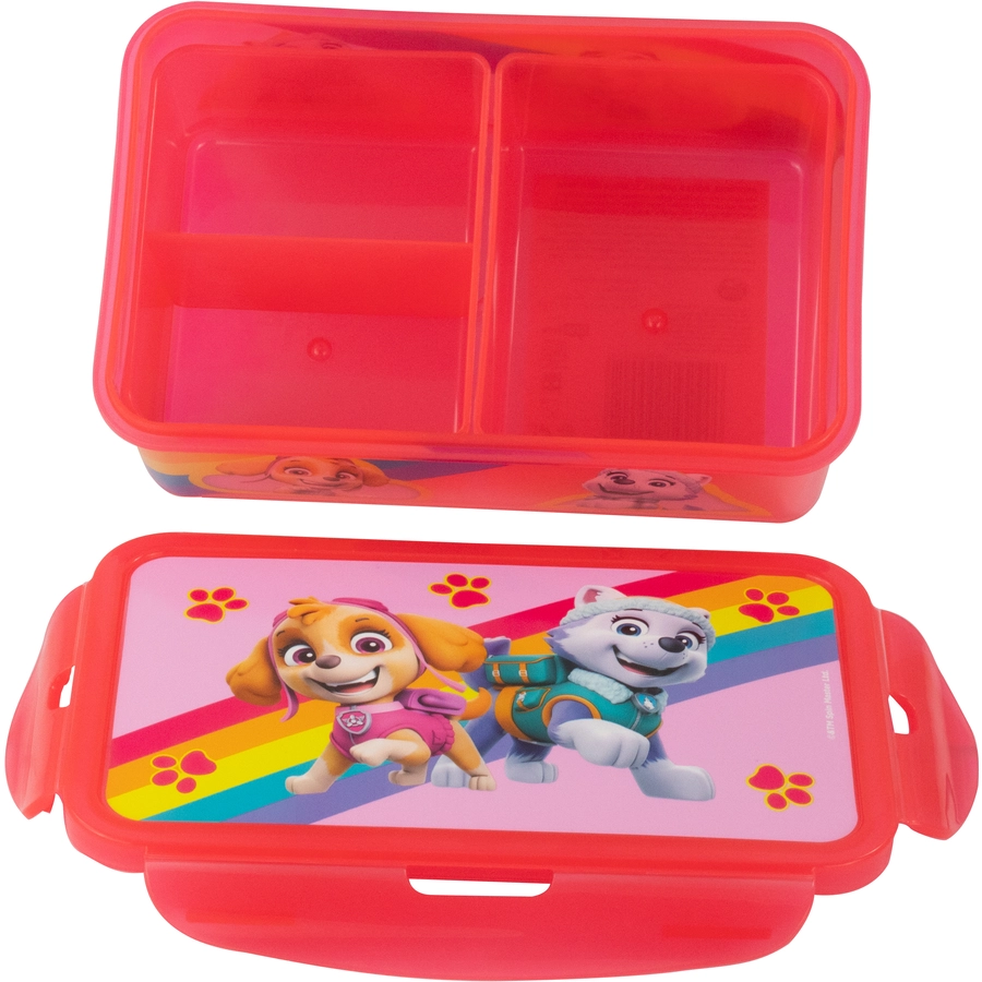 p:os Brotdose Paw Patrol Girl, mit Einsätzen