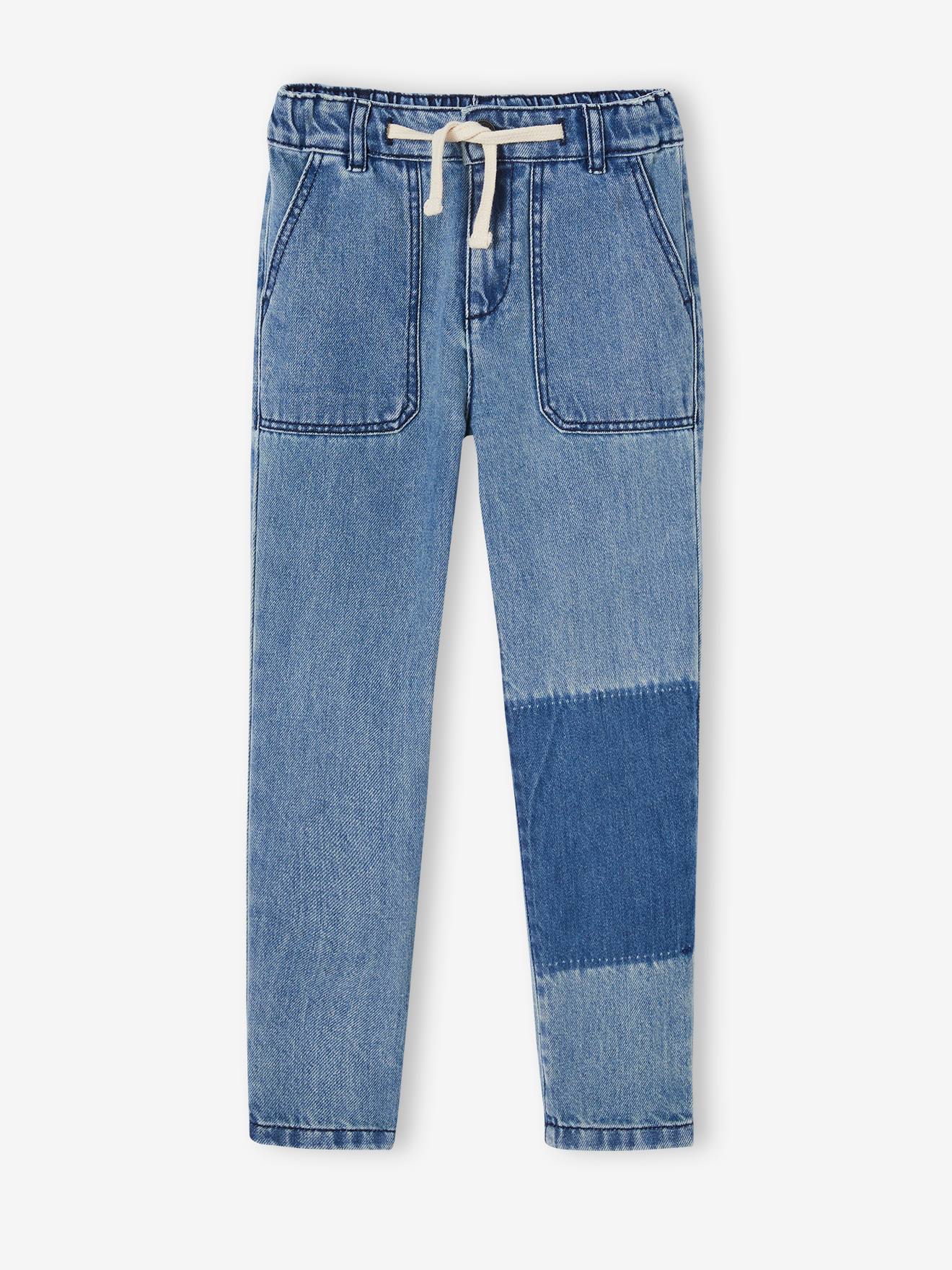 Calça jeans reta 