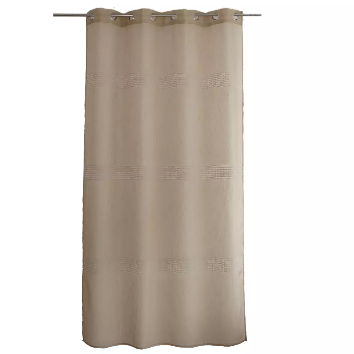 Voilage œillets (140 x 240 cm) Mia Beige