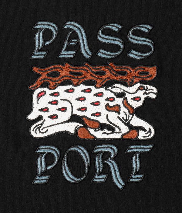 Passport Antler T-Shirt (black)