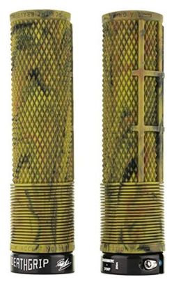 Paire de Grips DMR Brendog DeathGrip Flangeless Camo