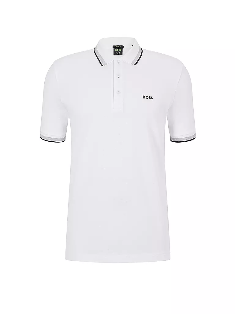 BOSS Poloshirt Modern Fit Paddy weiss