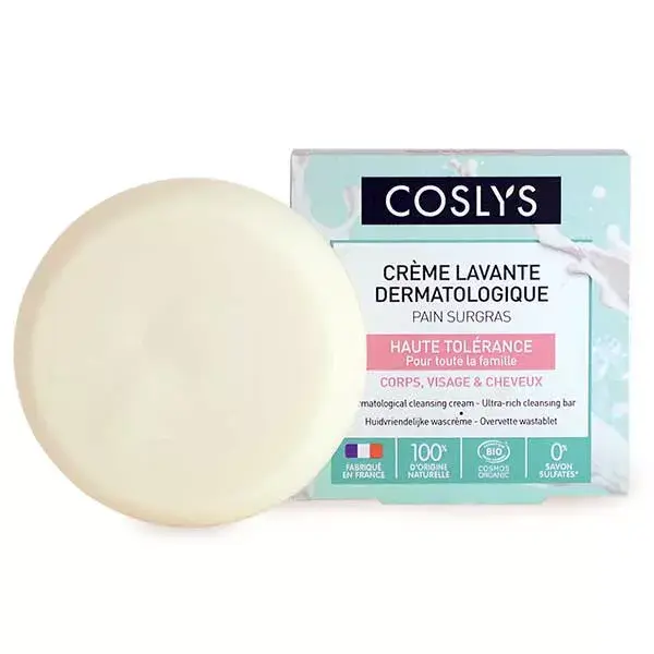 Creme de limpeza dermatológica sólido Coslys 85ml