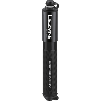 Lezyne HV Grip Drive S Mini Pumpe  Schwarz