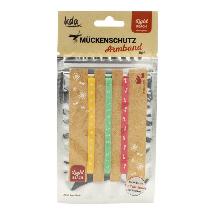 Mückenschutz Armband light Beach KDA, 3 St