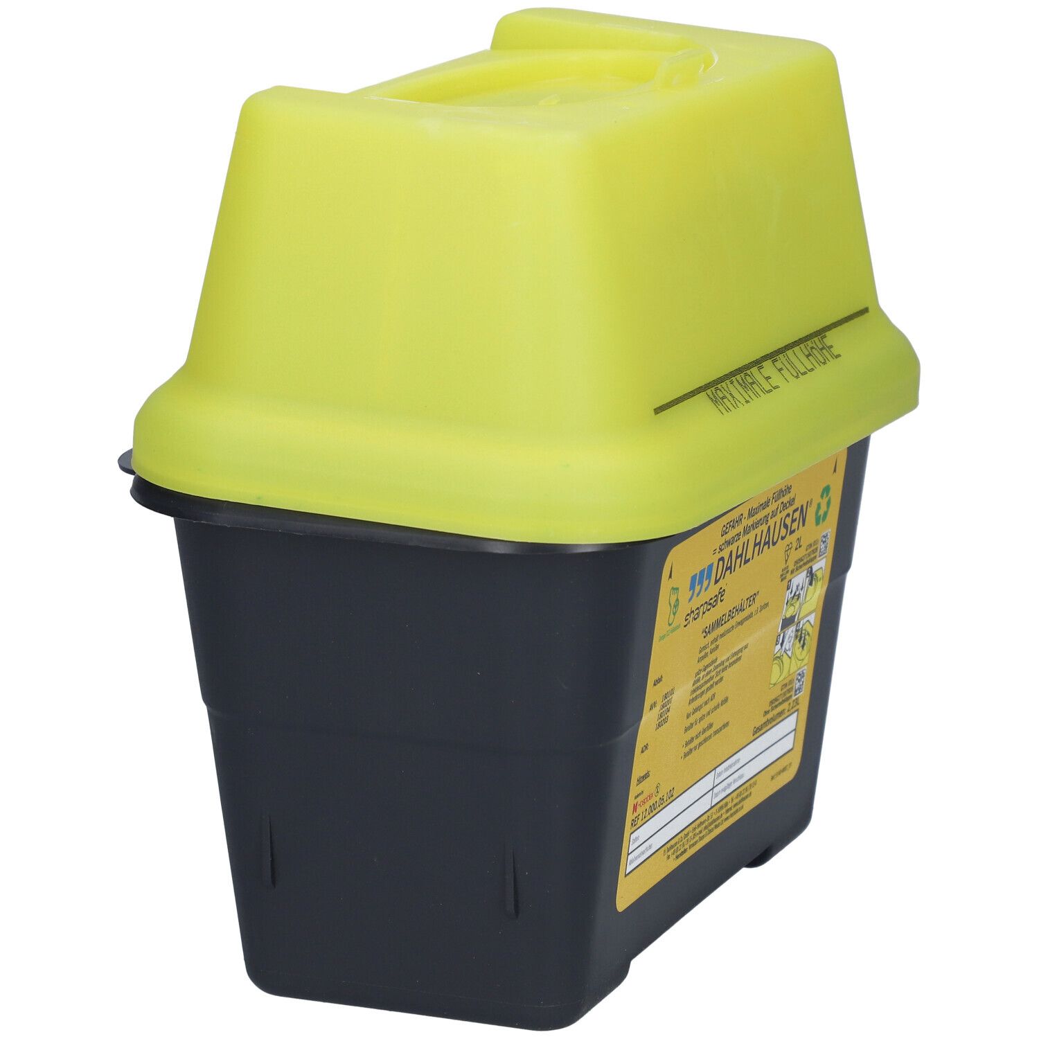Sharpsafe Abwurfbehälter 2,0 L