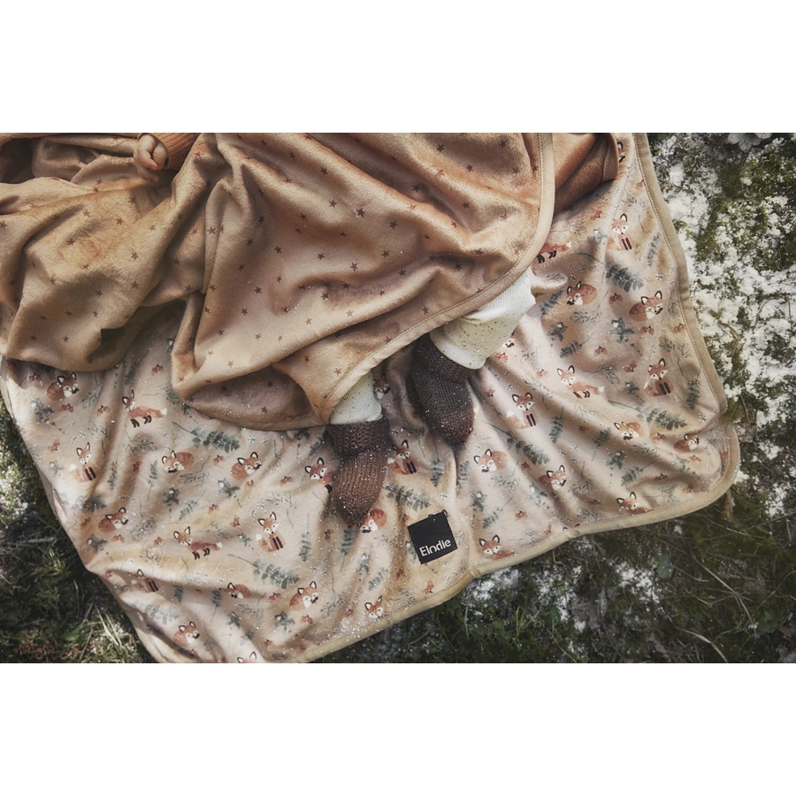 Elodie fleece Babydecke Nordic Woodland