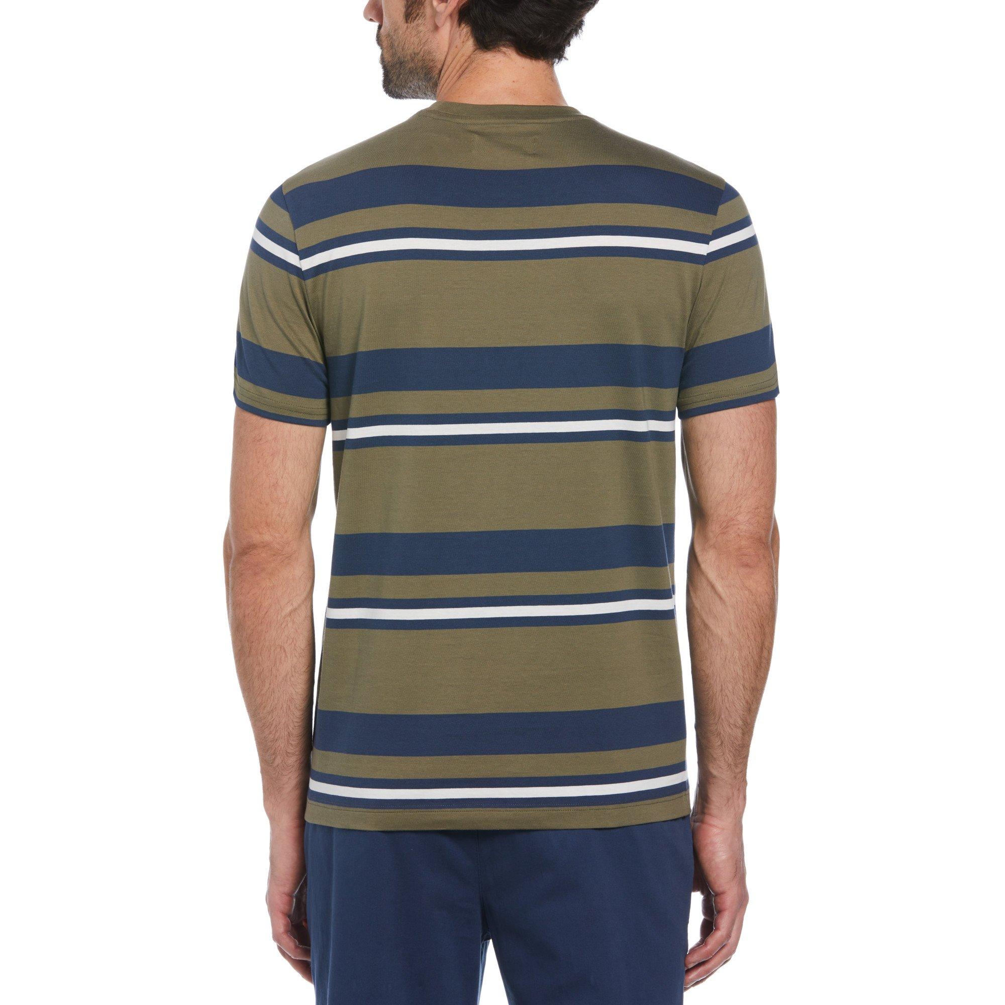 Original Penguin OP Striped T Shirt Mens