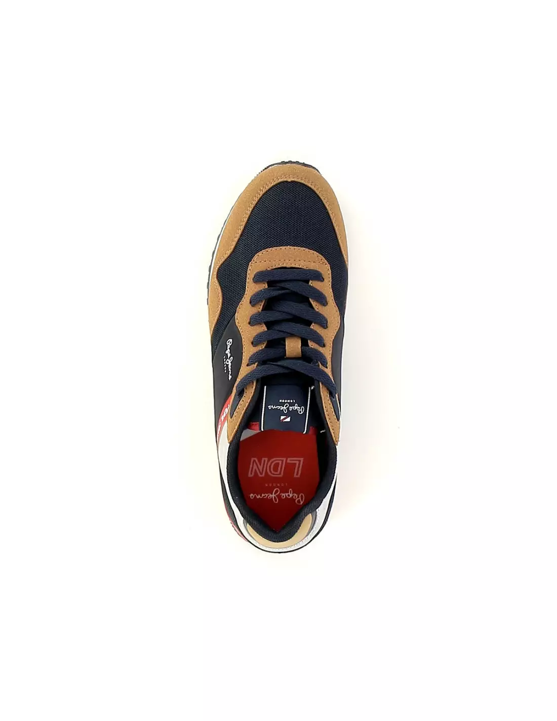 PEPE JEANS LONDON ONE - Sneakers Navycognac