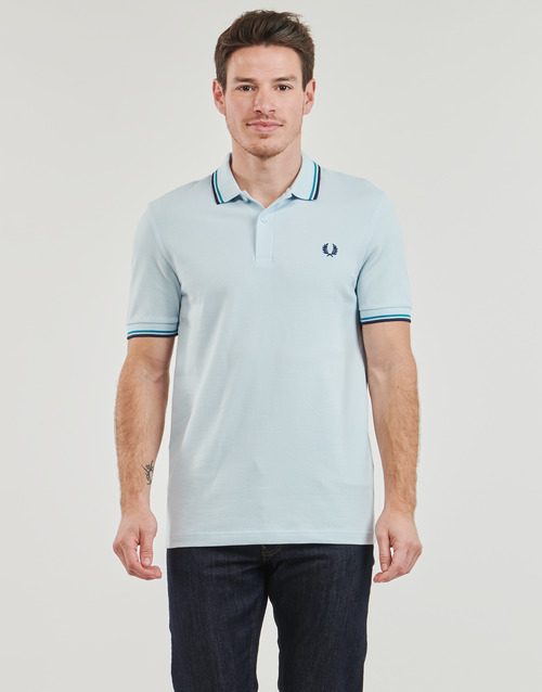 Fred Perry - TWIN TIPPED FRED PERRY SHIRT - Bleu / Marine