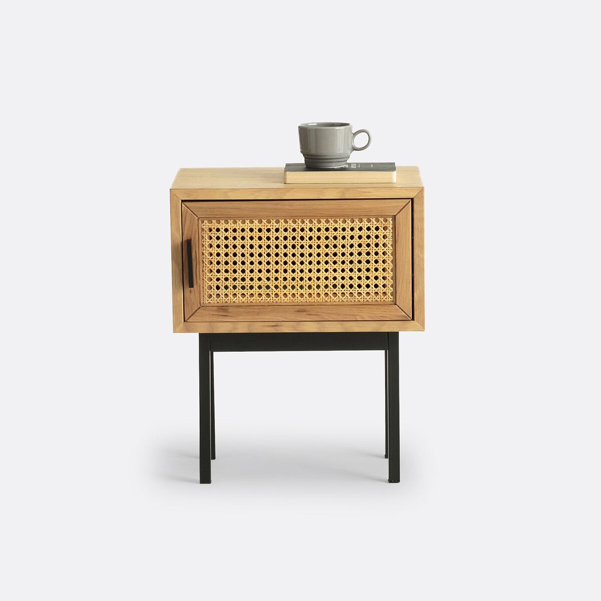 LA REDOUTE INTERIEURS<br>Mesa de cabeceira Waska com 1 porta em rattan
