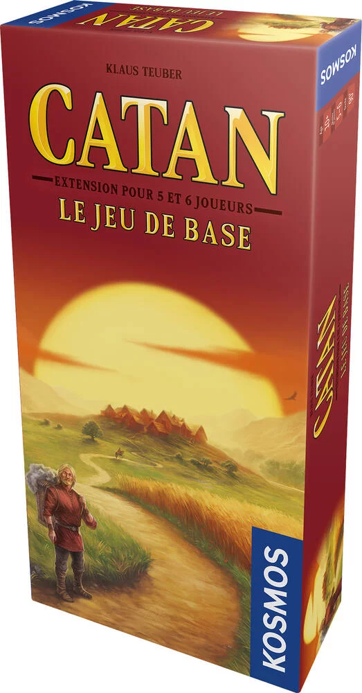 CATAN : JEU DE BASE 5 -6 JOUEURS