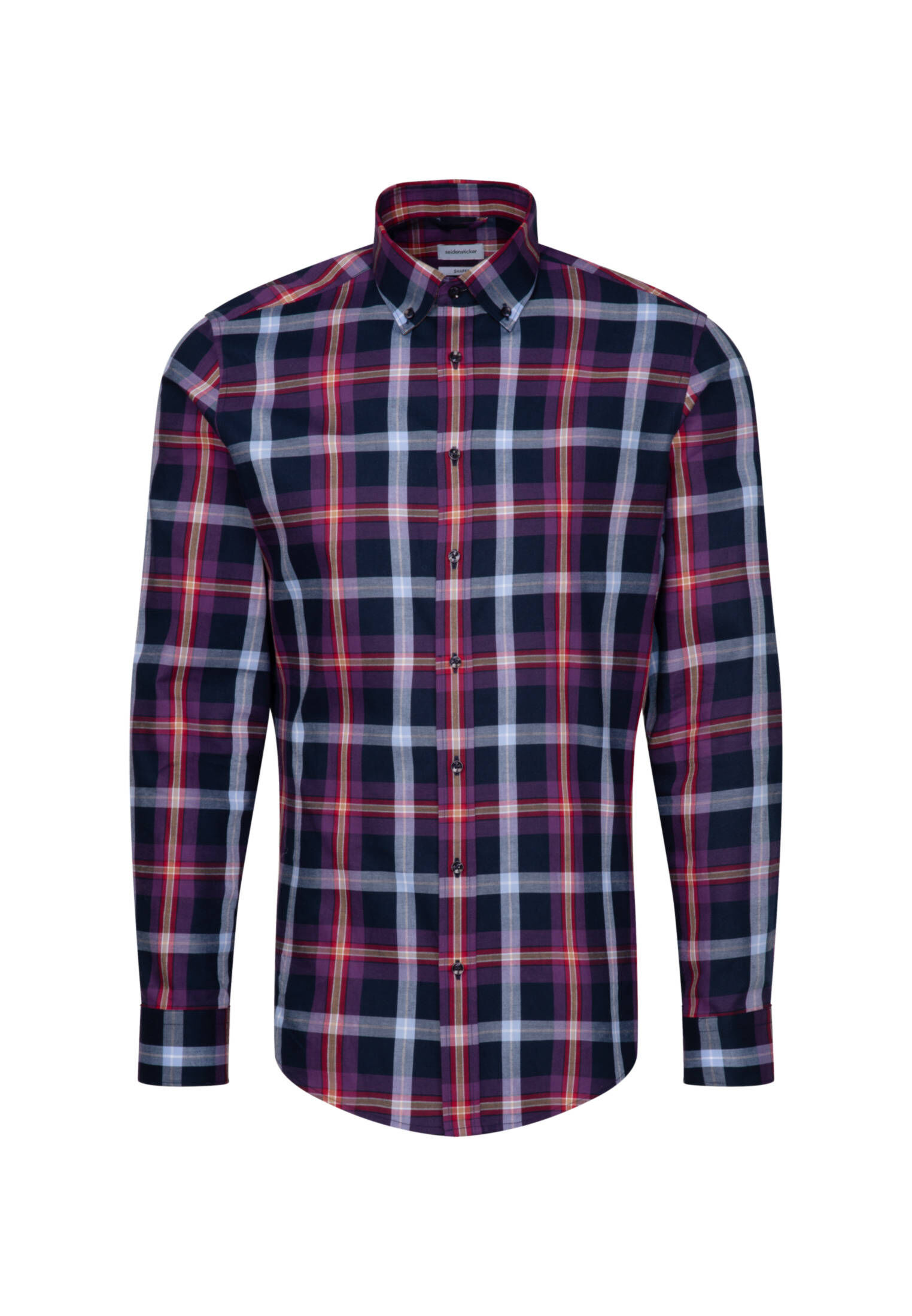 Seidensticker| Herren Flanellhemd Shaped