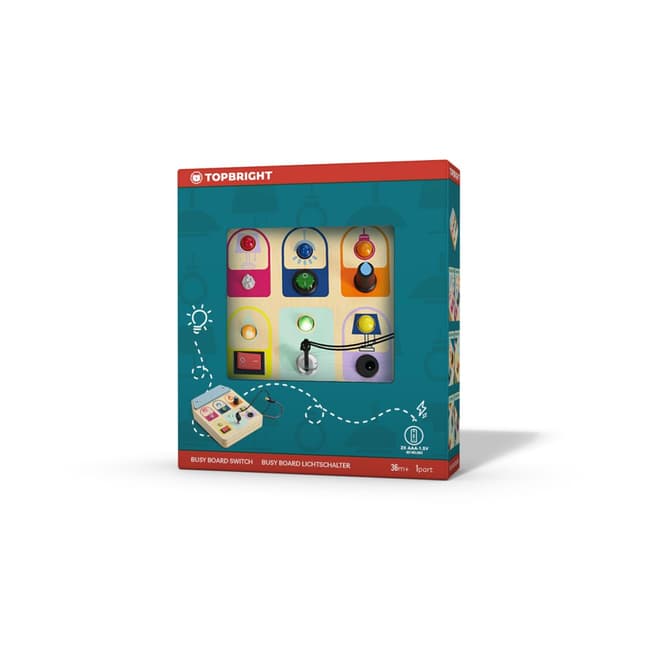 Top Bright - Lichtschalter Busy Board
