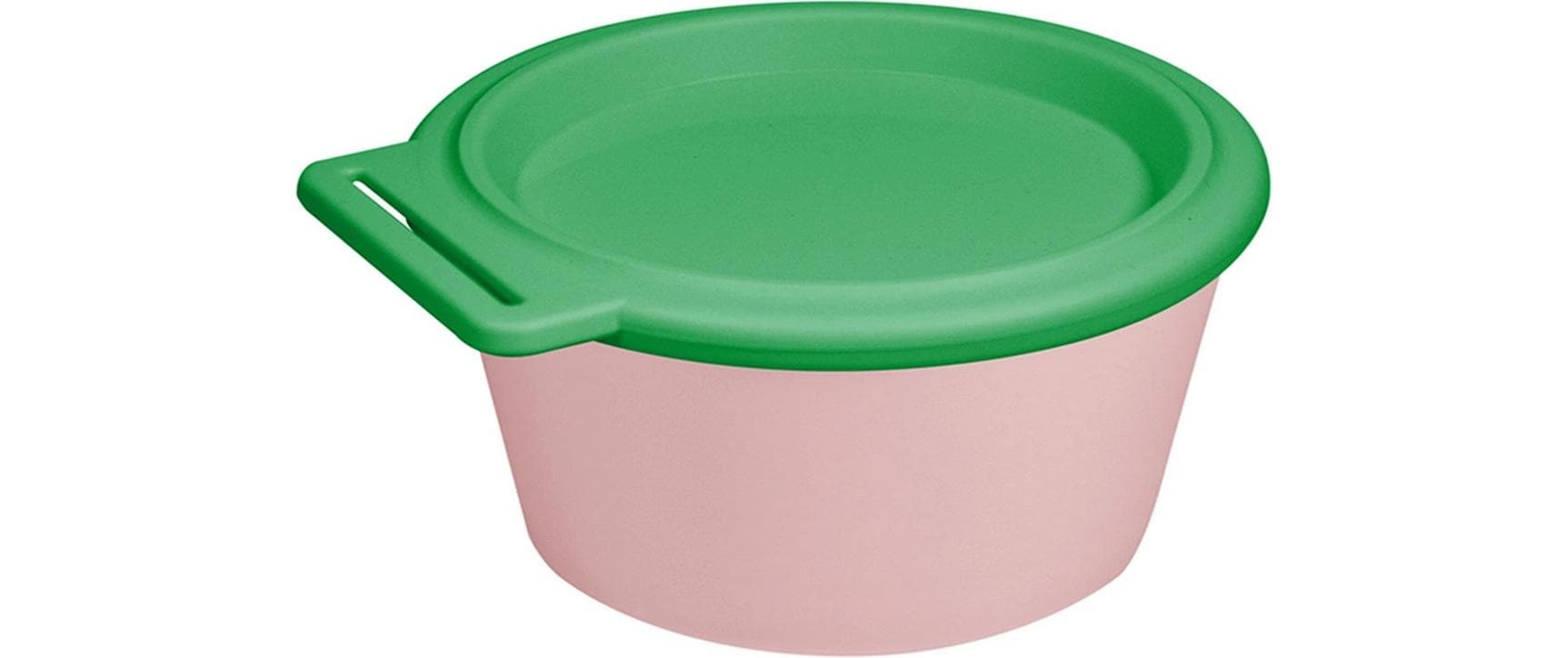 Schale Nora Box 11 cm, Sweet Pink/Strong Fresh GreenSchale mit Deckel