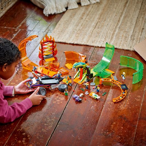 LEGO City Stuntarena Med Dobbelt Loop - 60339