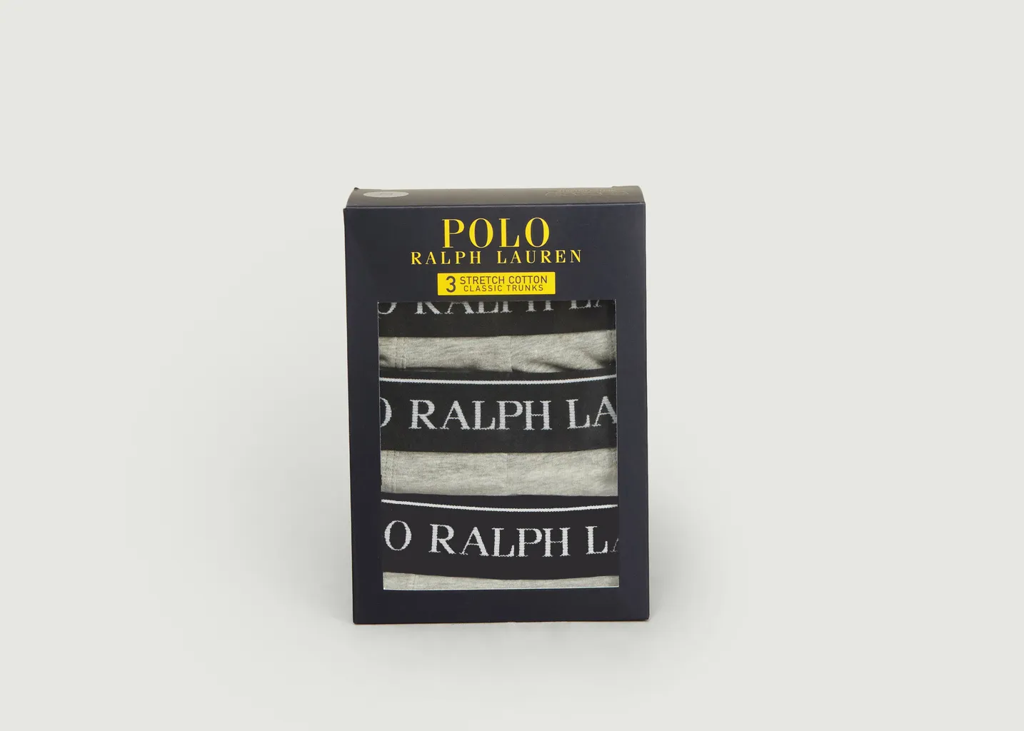 Lot 3 Boxers en Coton Stretch Polo Ralph Lauren