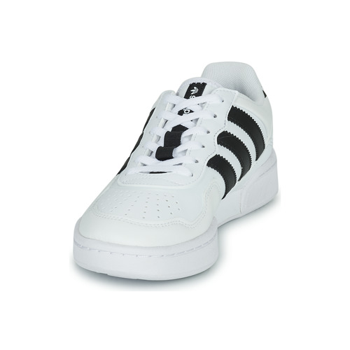 adidas Originals - COURT REFIT J - Blanc / Noir