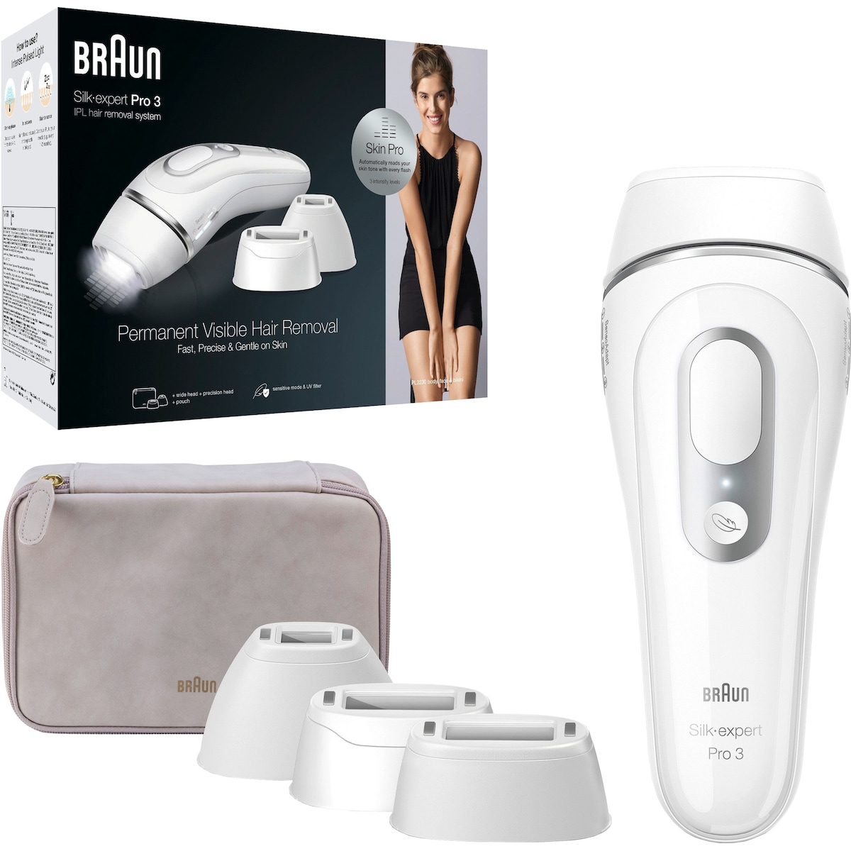 Braun Silk-Expert Pro 3 lysbasert hårfjerning PL3230