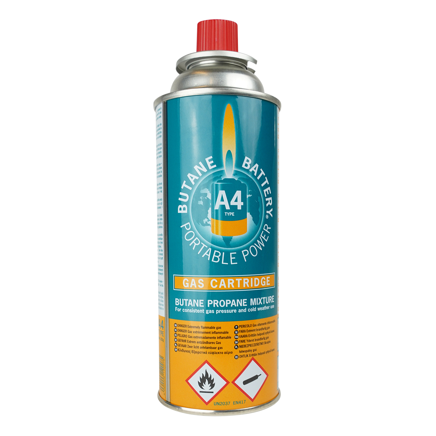 Eurocatch 227 gram gas cartridge - Set van 12