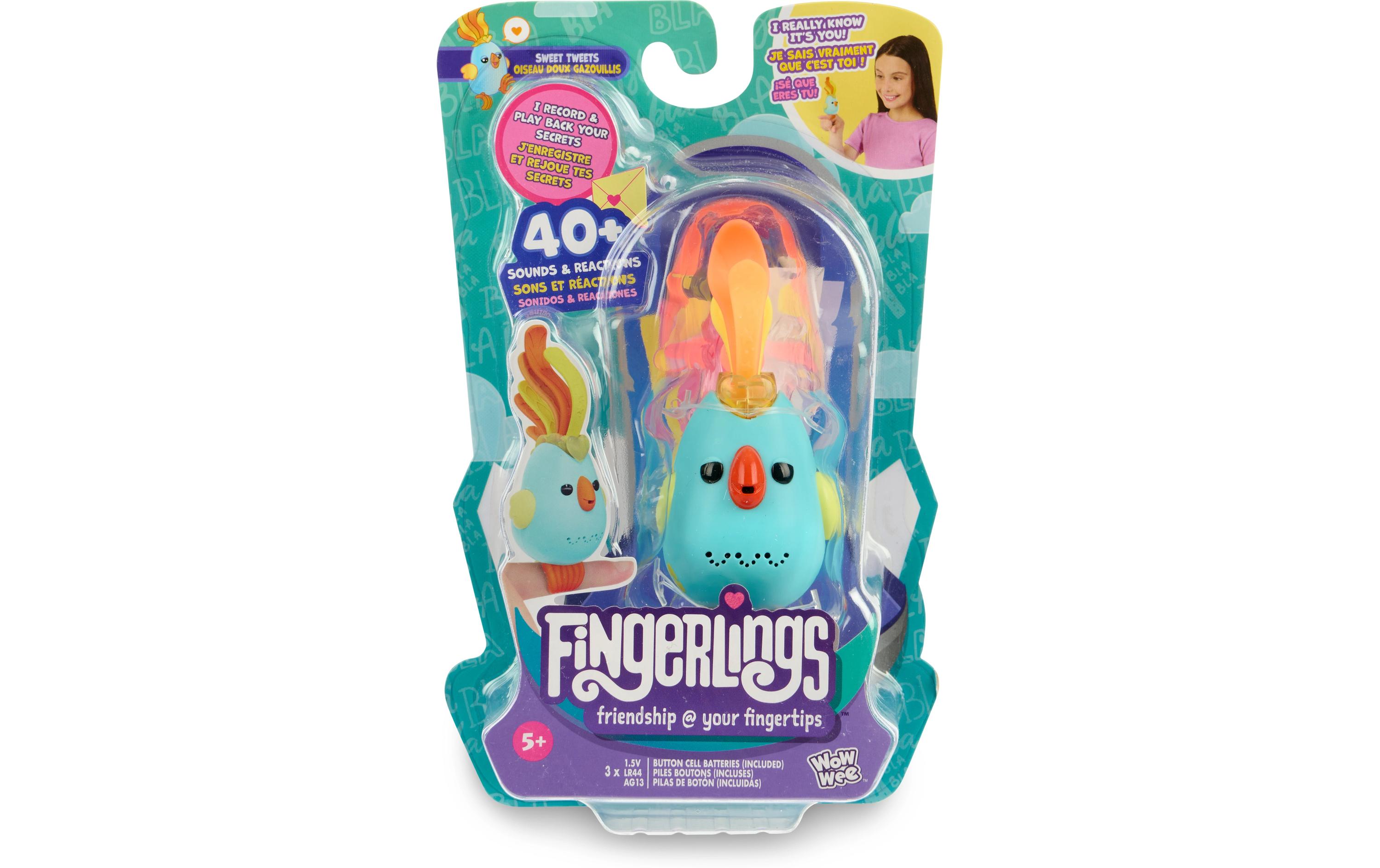 Fingerlings Bird assortiertSprechender und interaktiver Vogel
