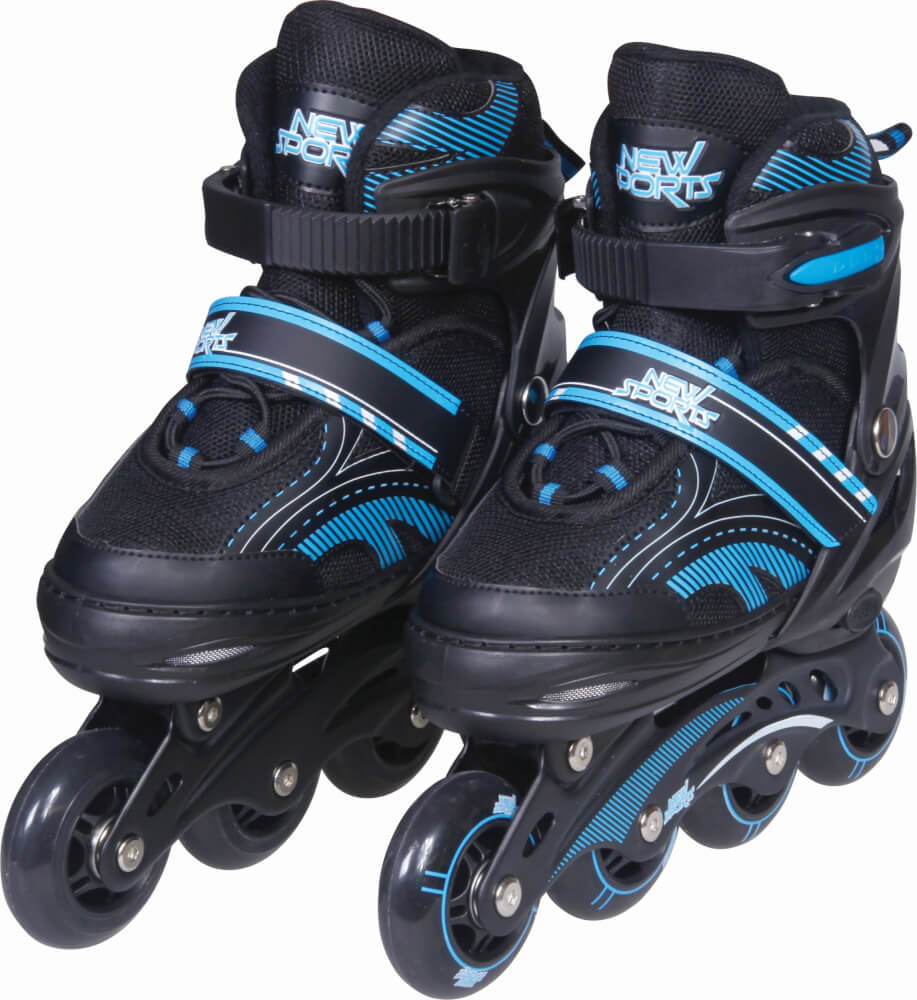 New Sports Inliner Blau, ABEC 7, Größe 35 - 38