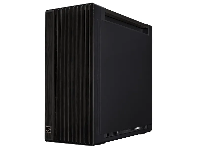 ASUS ProArt PA602 - Wood Edition - mid tower - udvidet ATX - sidepanel med vindue (hærdet glas) - ingen strømforsyning - sort - USB/Lyd