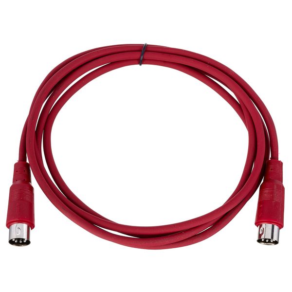 the sssnake SK366-2 MIDI-Kabel rot