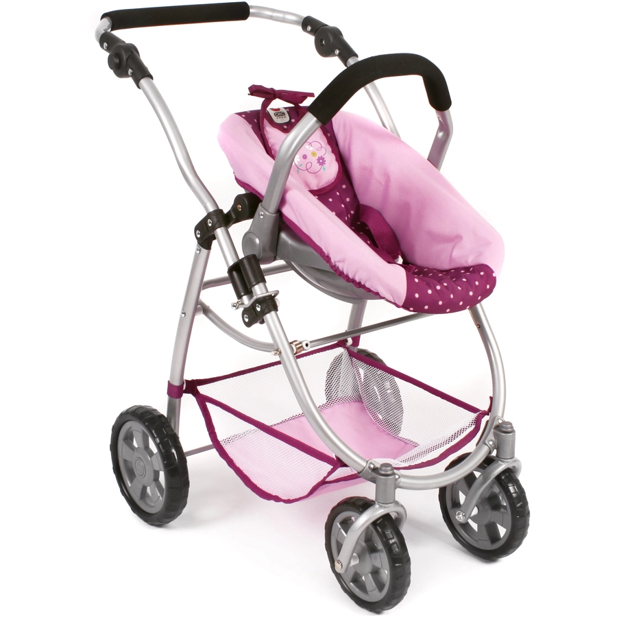 BAYER CHIC 2000 3 in 1 Kombi EMOTION ALL IN dots brombeere