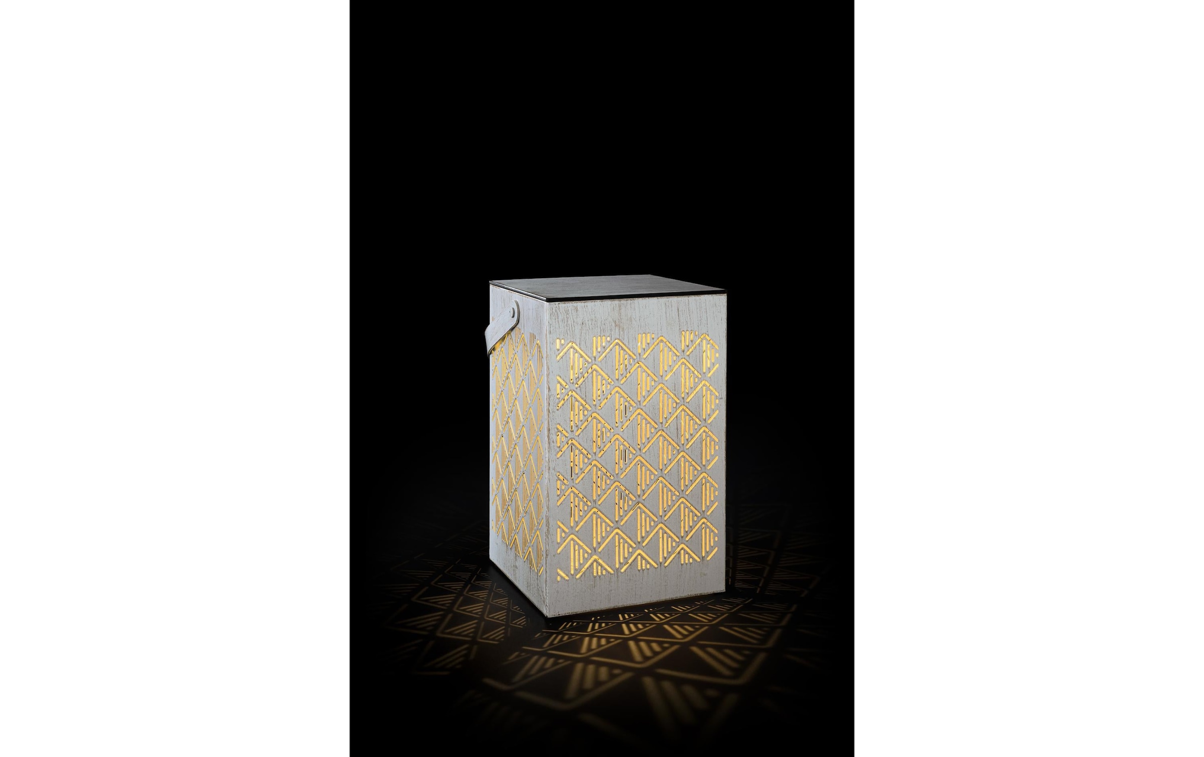 STT LED Laterne »Recharge« LED-Modul Warmweiss
