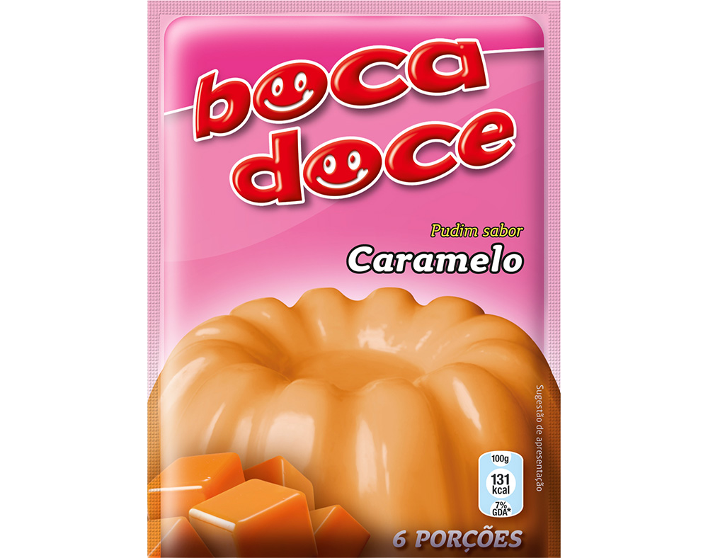 PUDIM BOCA DOCE CARAMELO 22G