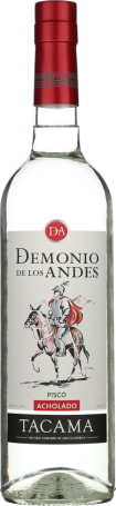 PISCO DE ICA DEMONIO DE LOS ANDES ACHOLADO 70CL