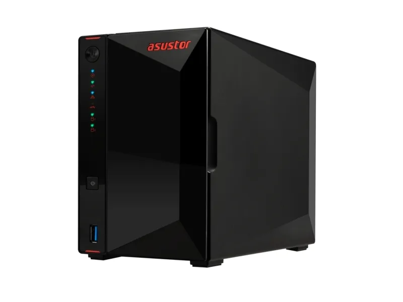 ASUSTOR Nimbustor 2 Gen 2 AS5402T - NAS-server - SATA 6Gb/s - RAID RAID 0, 1, 5, 6, 10, JBOD - RAM 4 GB - 2.5 Gigabit Ethernet - iSCSI support