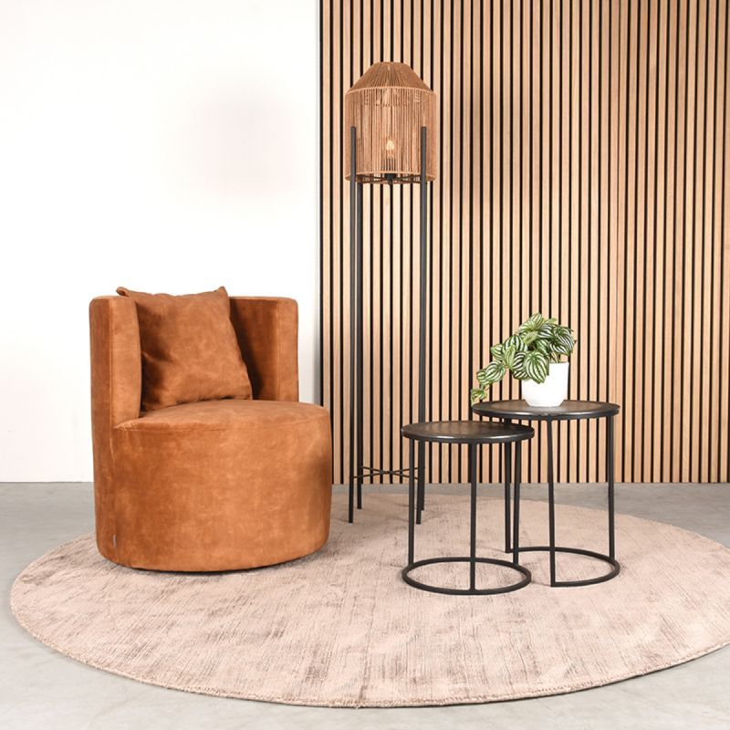 Fauteuil Ocher FU-88.008 Evy ⌀65  x H75 cm