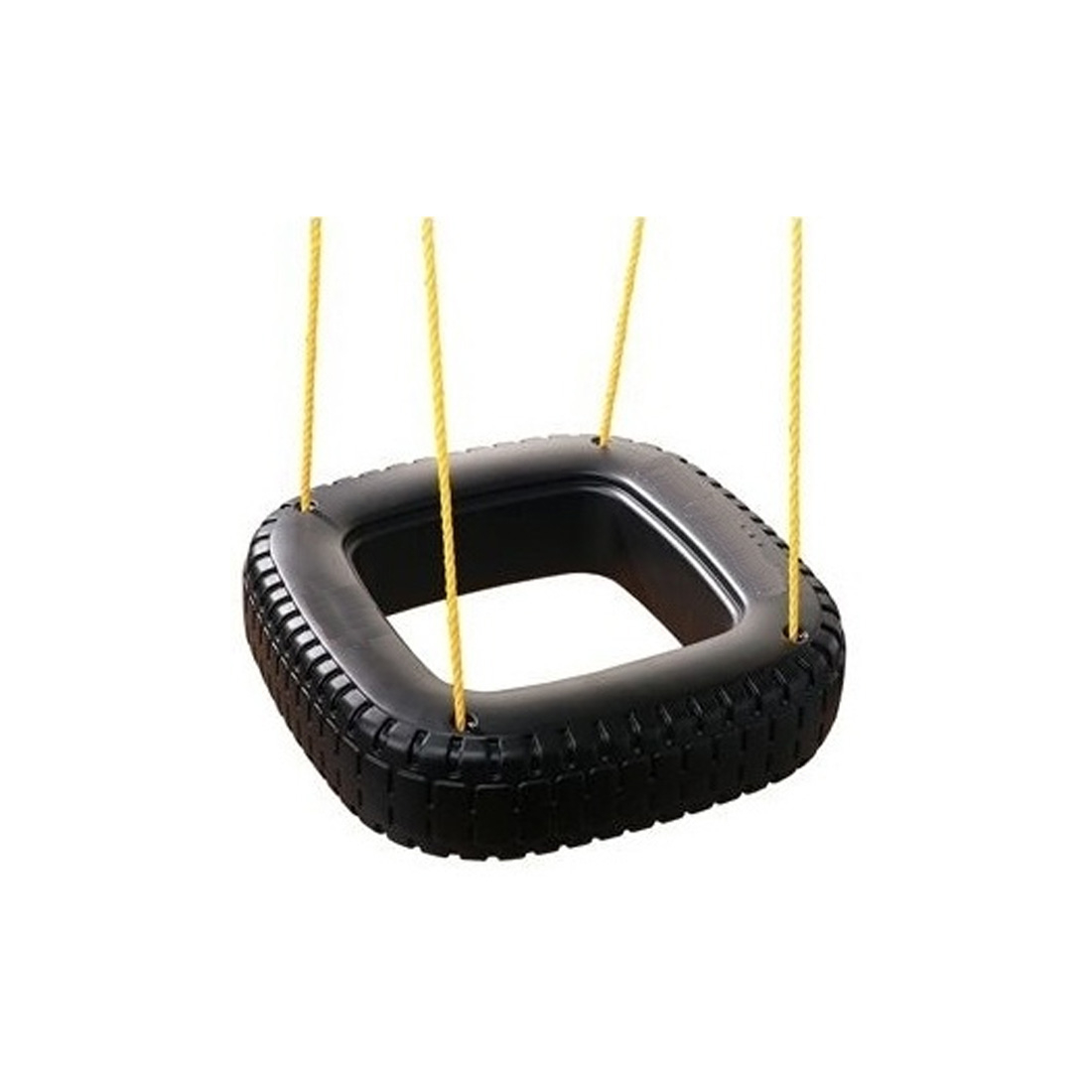 Eddy Toys Schaukelreifen, 57x57x15cm schwarz