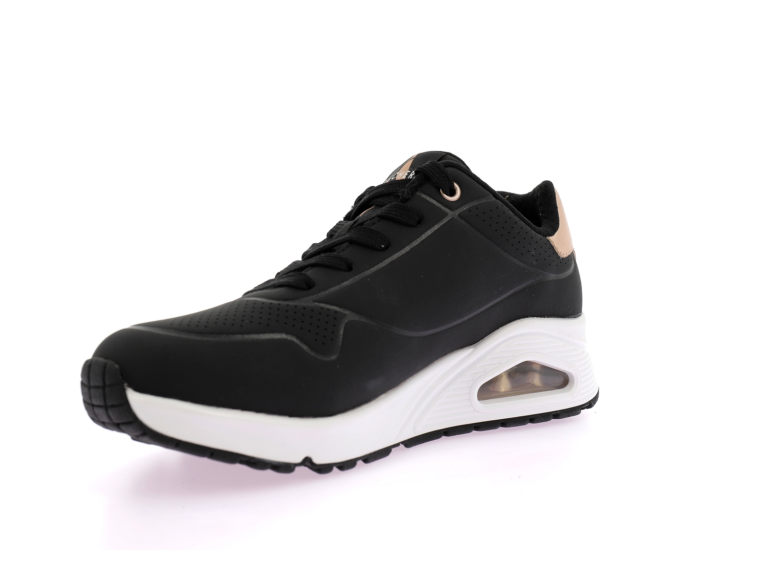 Skechers-UNO41 GOLDEN AIR Synthétique Noir Bronze