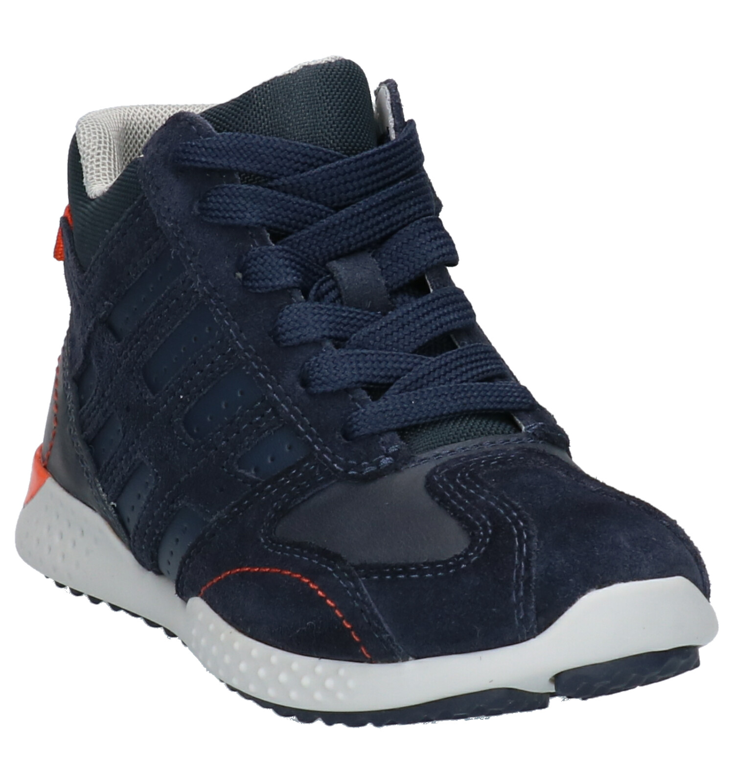 Hoge schoenen blauw